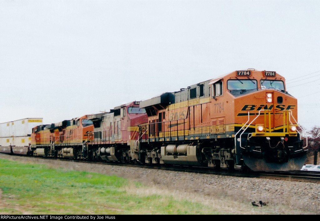 BNSF 7784 East